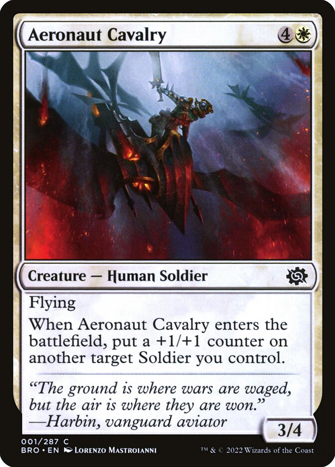 Aeronaut Cavalry - Foil