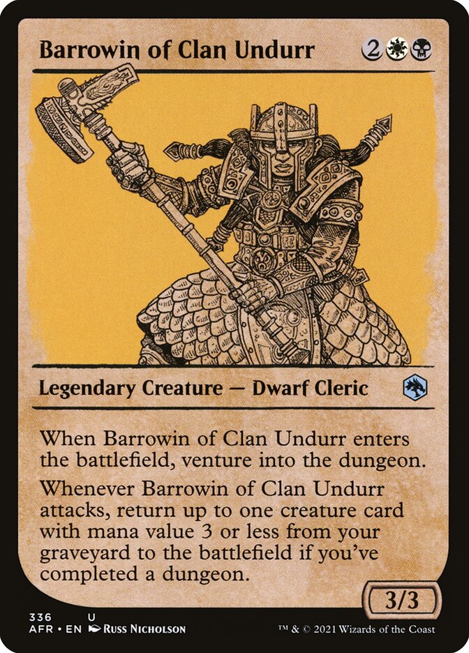Barrowin of Clan Undurr - Showcase - Foil