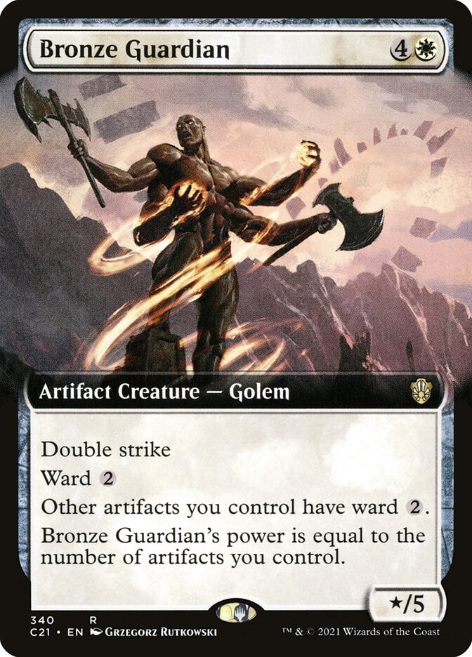 Bronze Guardian - Extended Art