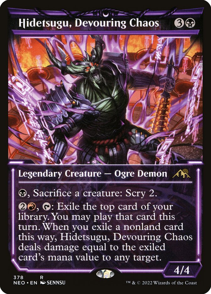 Hidetsugu, Devouring Chaos - Showcase - Foil