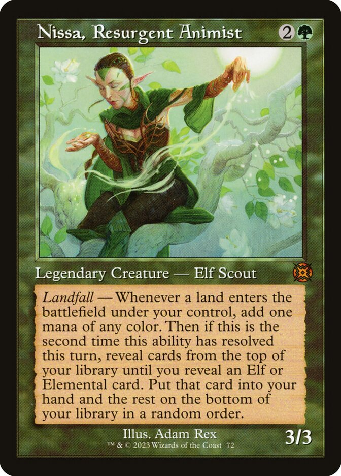 Nissa, Resurgent Animist - Showcase