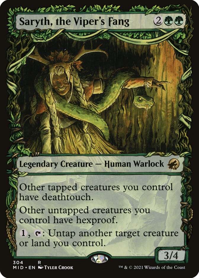 Saryth, the Viper's Fang - Showcase - Foil