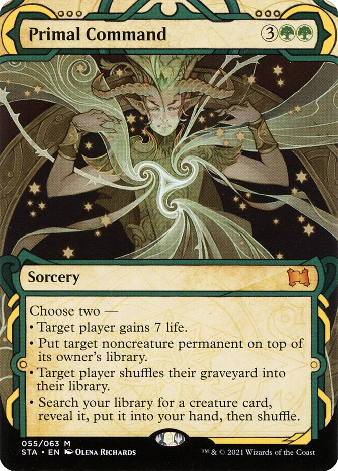 Primal Command - Borderless - Foil