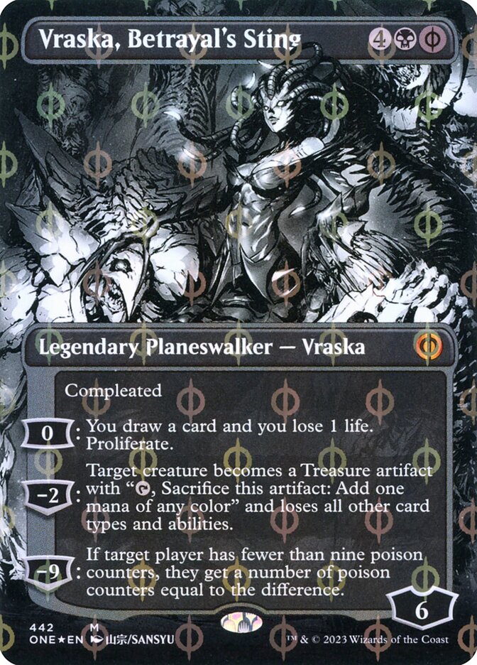 Vraska, Betrayal's Sting - Compleat - Foil