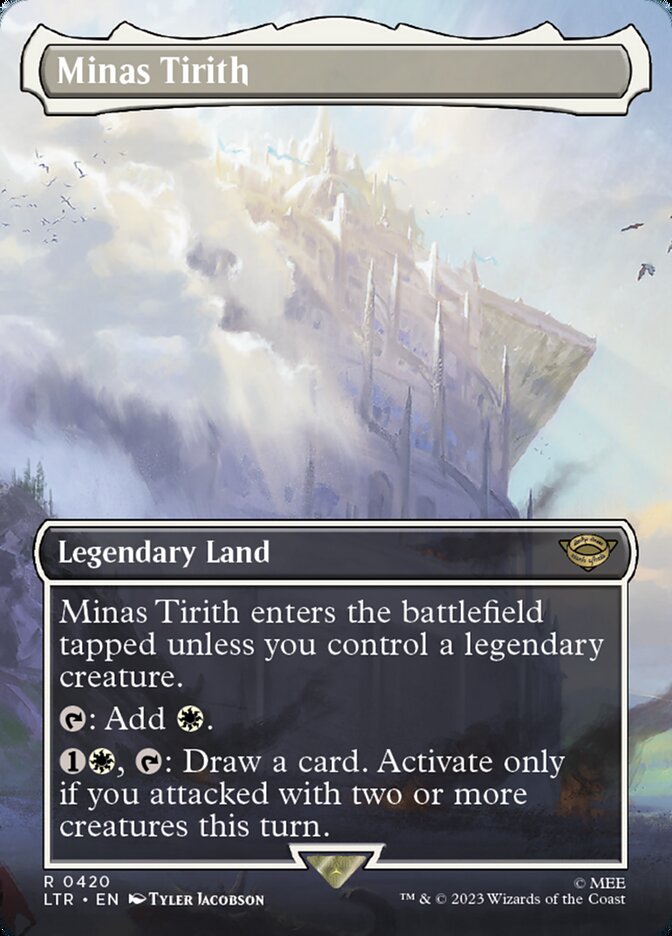 Minas Tirith - Borderless - Foil