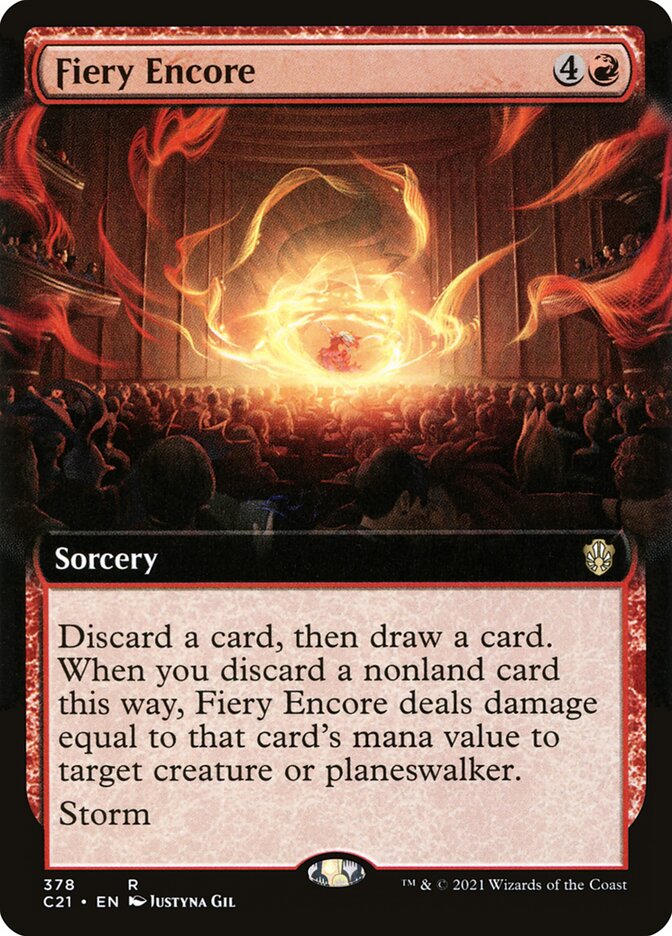 Fiery Encore - Extended Art
