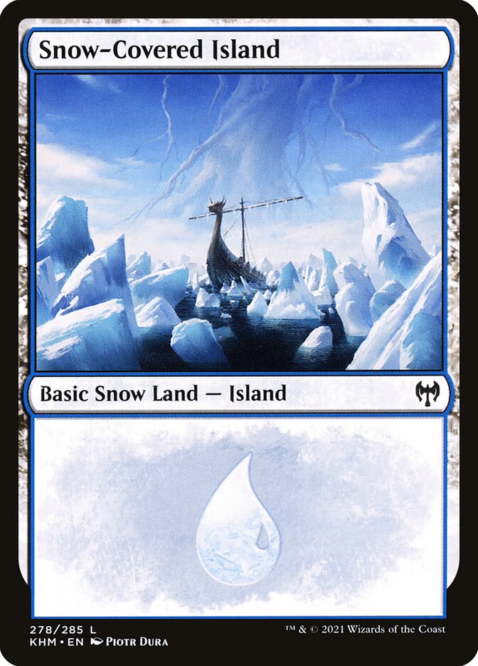Snow-Covered Island - Foil