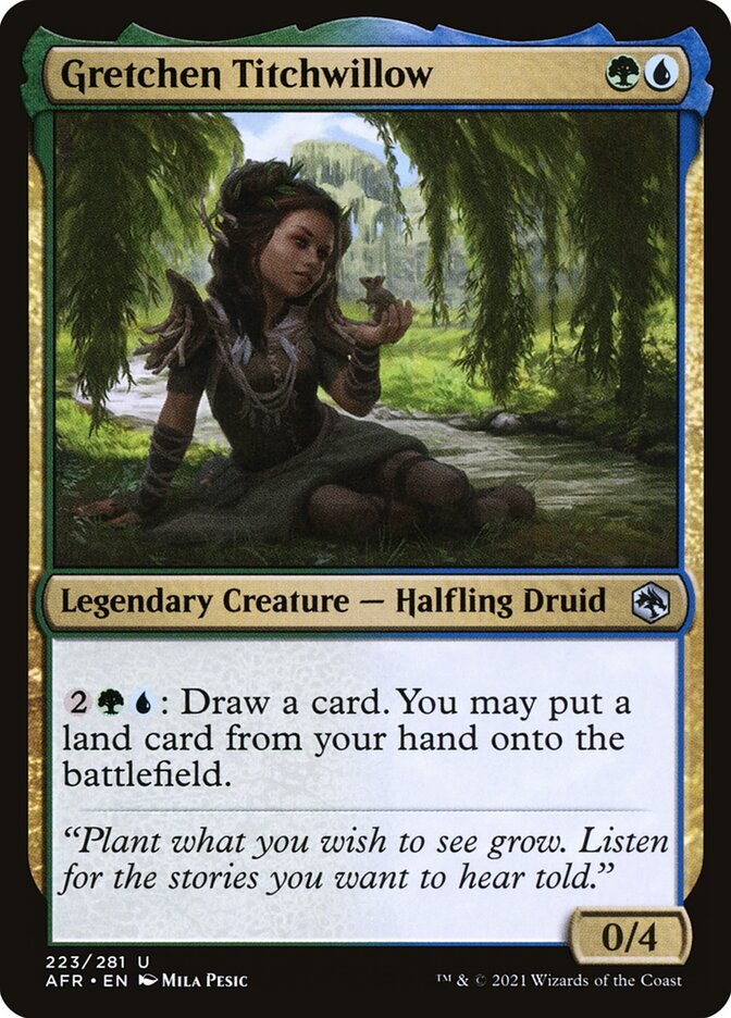 Gretchen Titchwillow - Foil