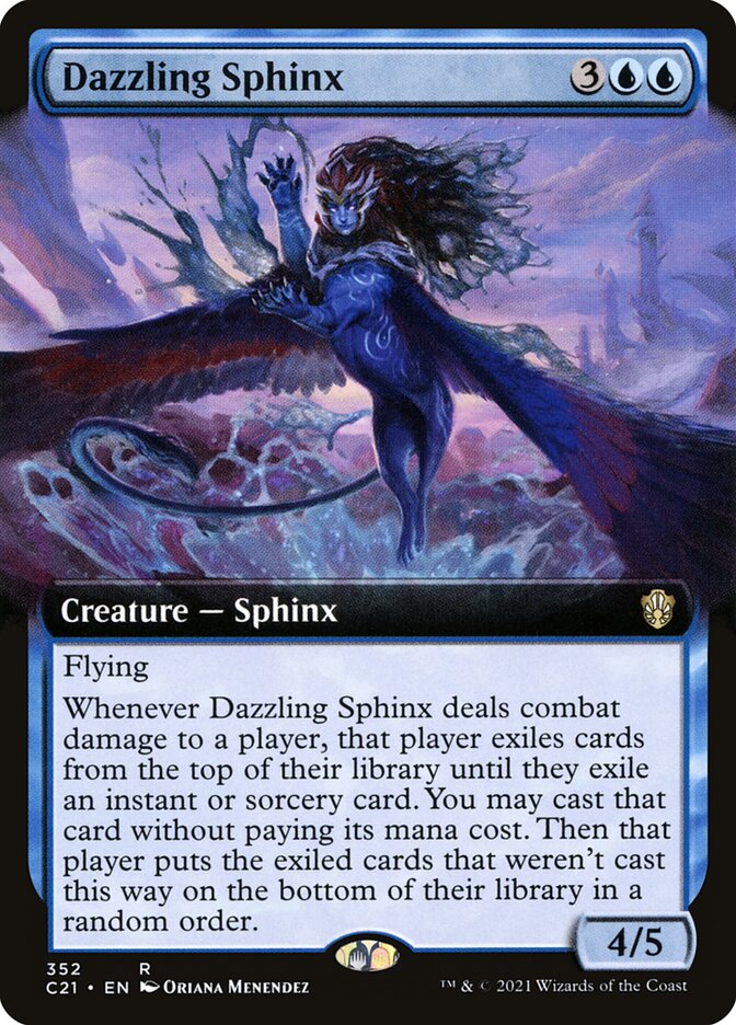 Dazzling Sphinx - Extended Art