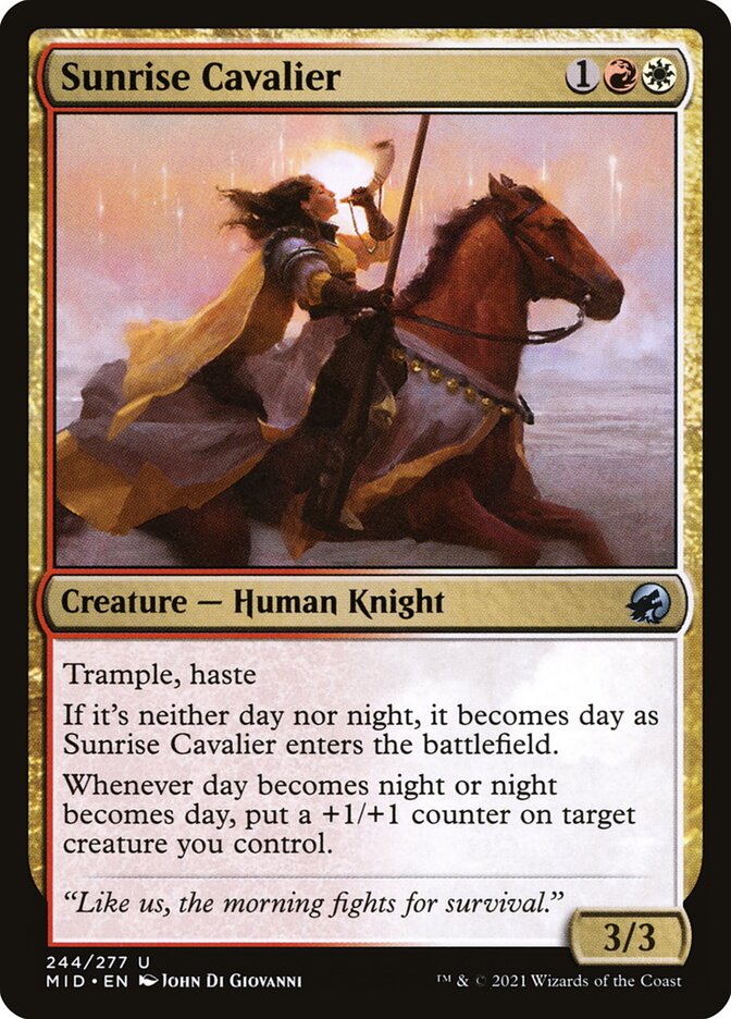 Sunrise Cavalier - Foil