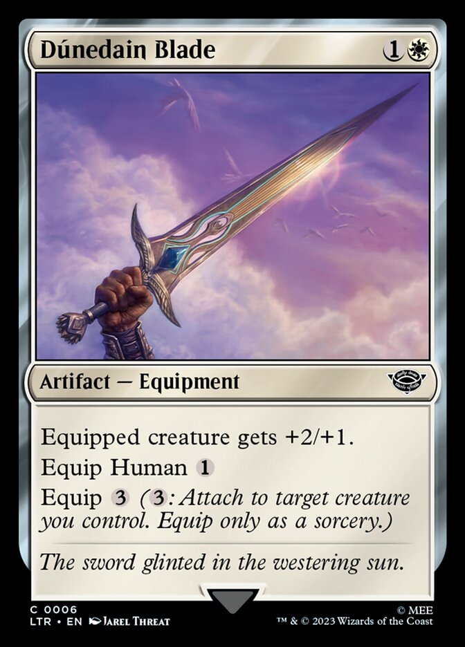 Dúnedain Blade - Foil