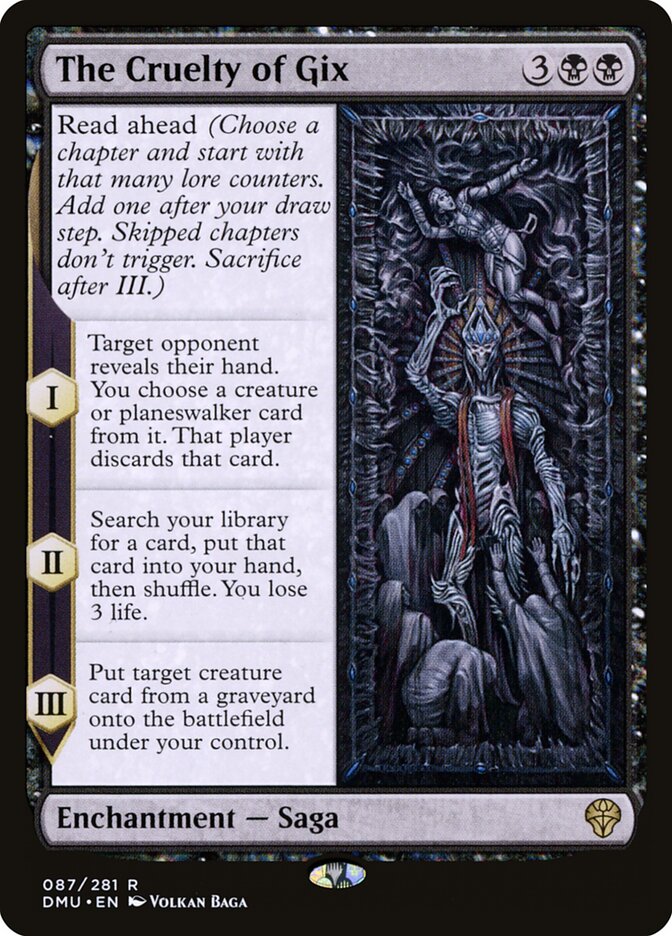 The Cruelty of Gix - Foil