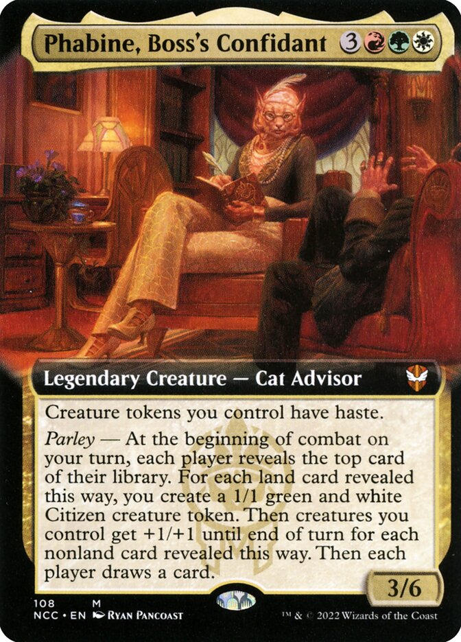 Phabine, Boss's Confidant - Extended Art