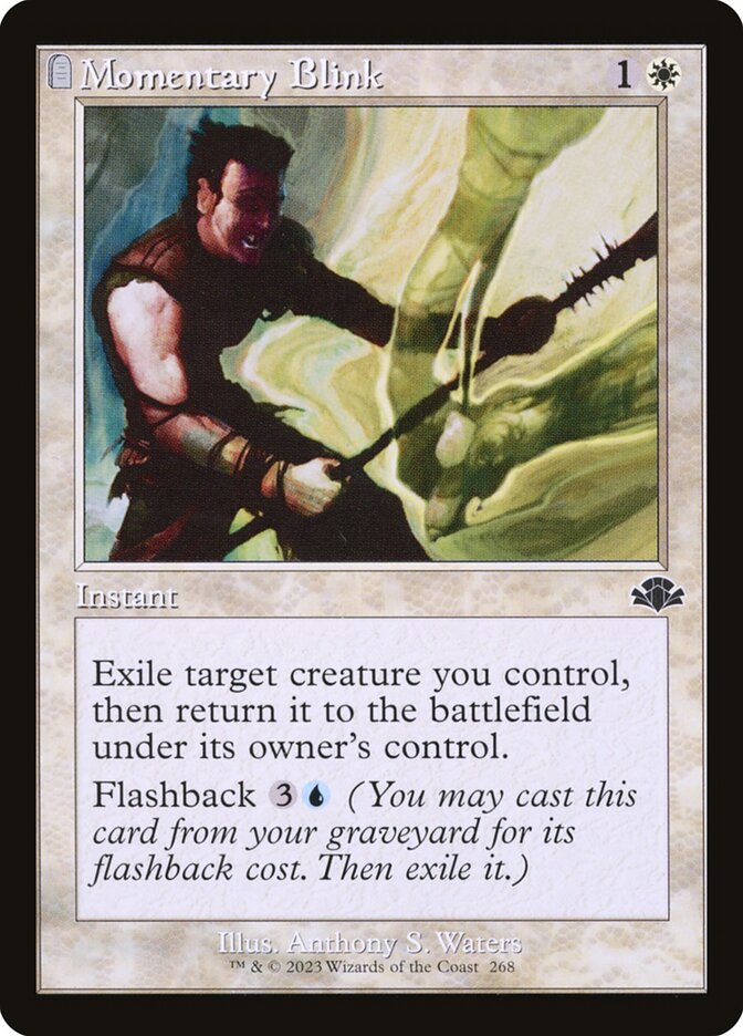 Momentary Blink - Retro Frame - Foil