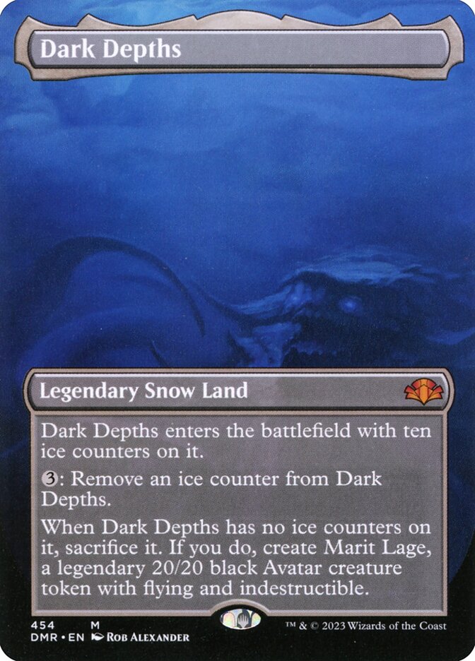 Dark Depths - Borderless
