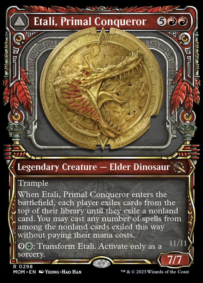 Etali, Primal Conqueror // Etali, Primal Sickness - Showcase - Foil