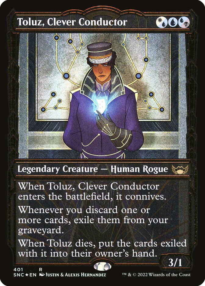 Toluz, Clever Conductor - Gilded - Foil