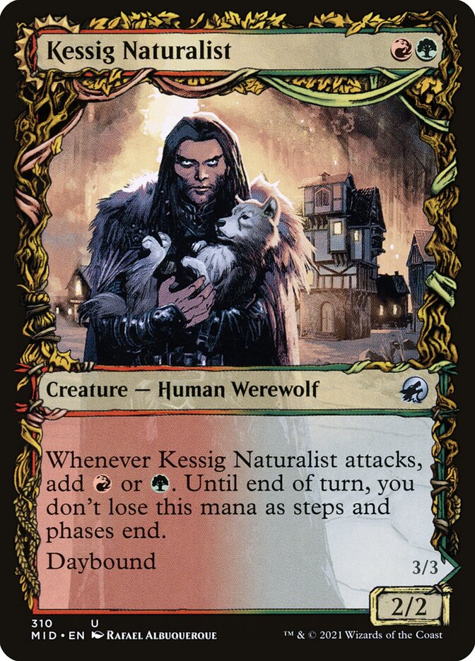 Kessig Naturalist // Lord of the Ulvenwald - Foil