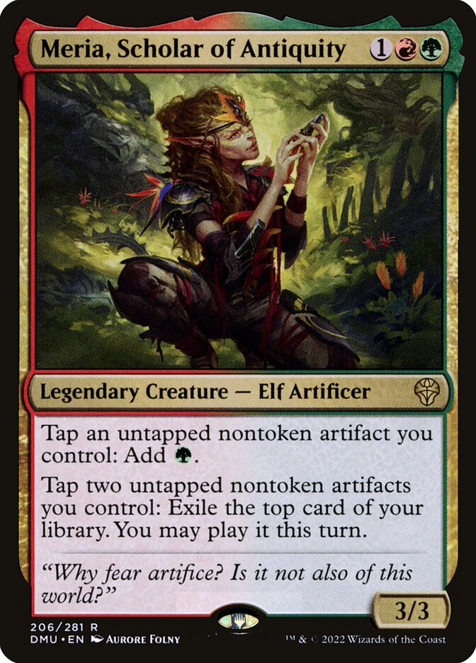 Meria, Scholar of Antiquity - Foil