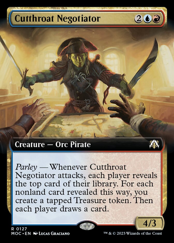 Cutthroat Negotiator - Extended Art