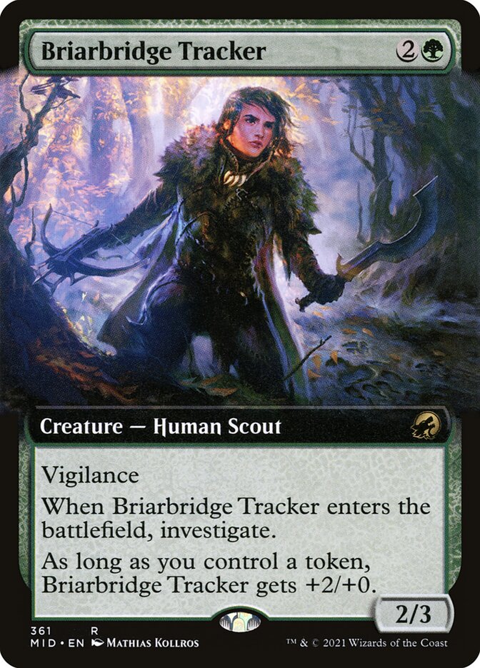 Briarbridge Tracker - Extended Art - Foil