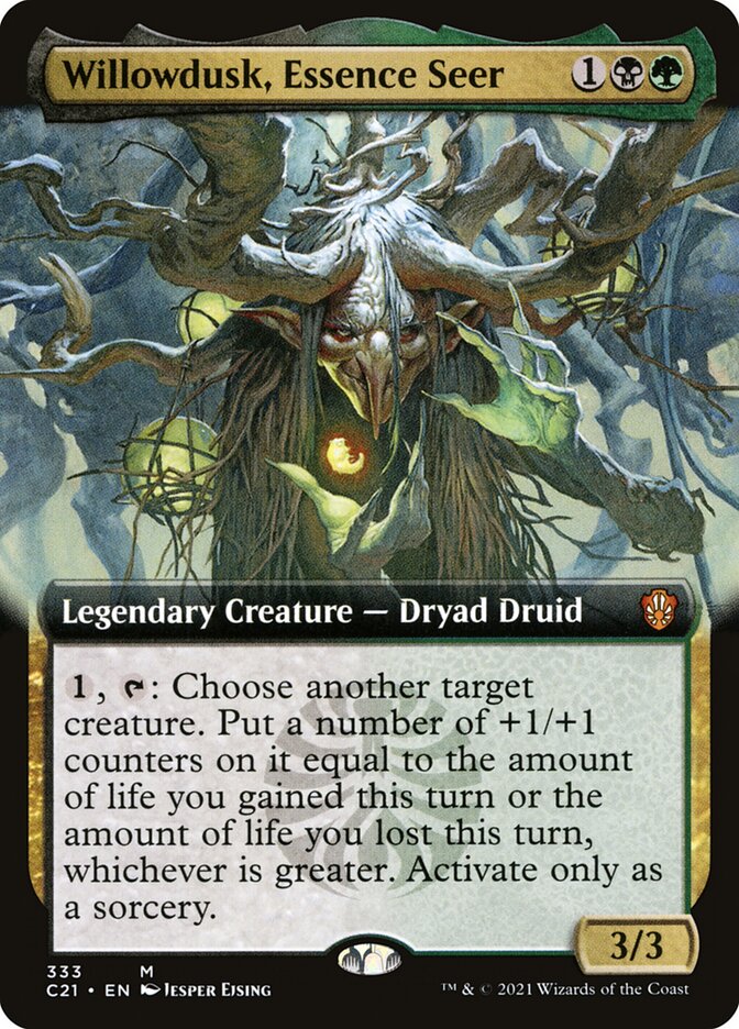 Willowdusk, Essence Seer - Extended Art