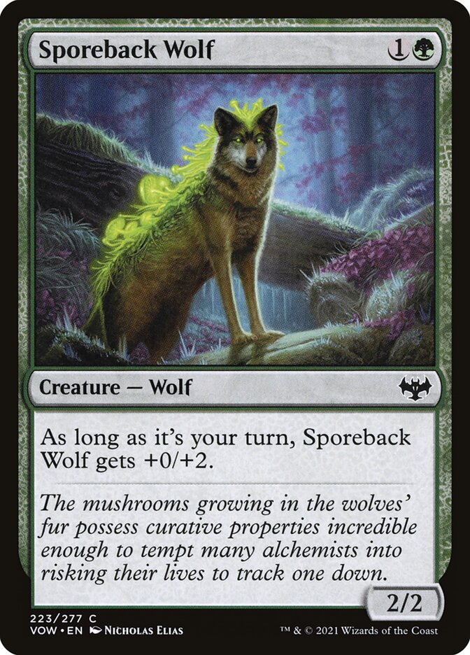 Sporeback Wolf