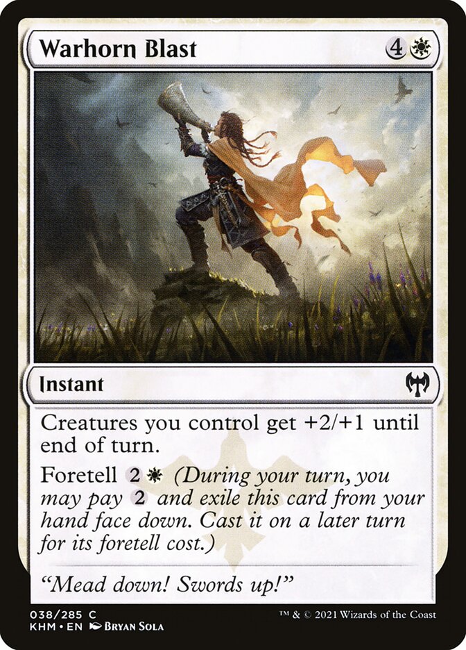 Warhorn Blast - Foil