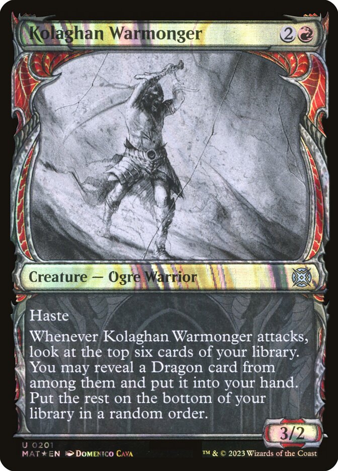 Kolaghan Warmonger - Halo Foil