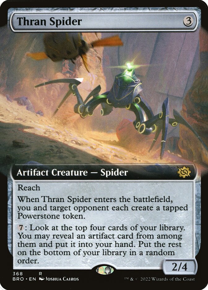 Thran Spider - Extended Art - Foil