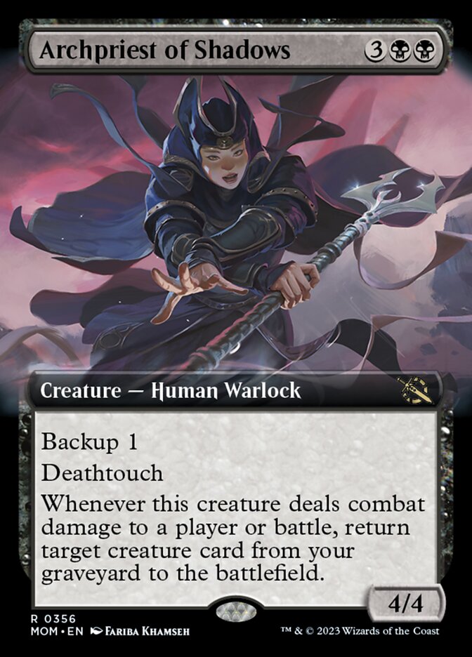 Archpriest of Shadows - Extended Art - Foil