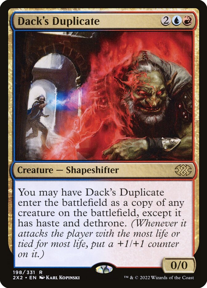 Dack's Duplicate - Foil