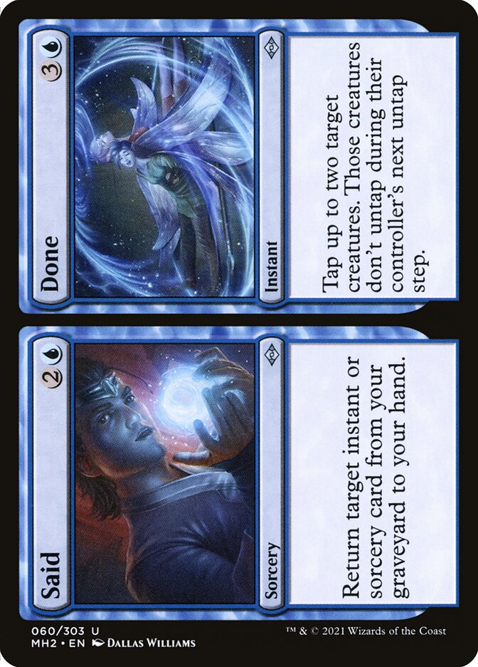 Said // Done - Foil