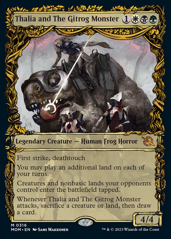 Thalia and The Gitrog Monster - Showcase - Foil