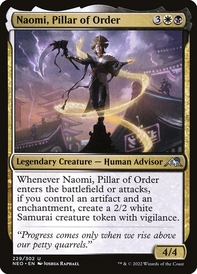 Naomi, Pillar of Order - Foil