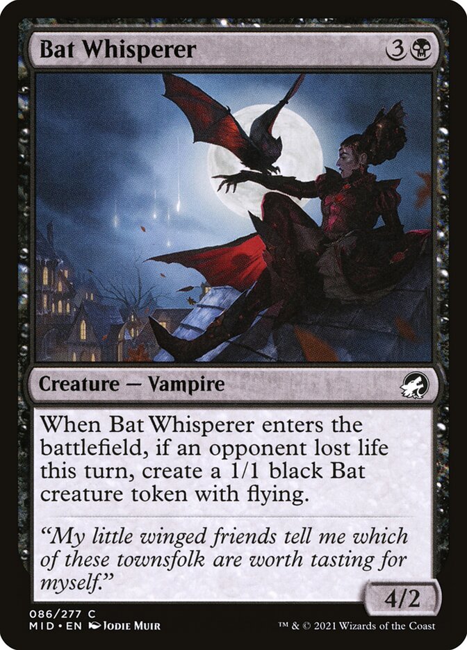 Bat Whisperer - Foil