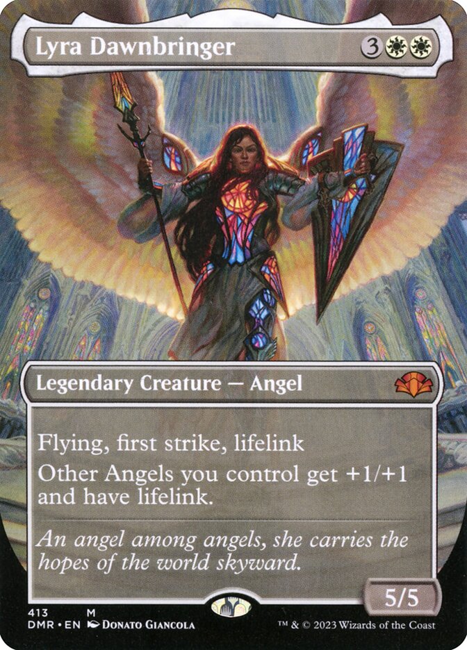 Lyra Dawnbringer - Borderless - Foil