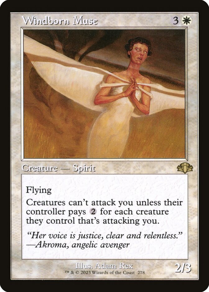 Windborn Muse - Retro Frame - Foil