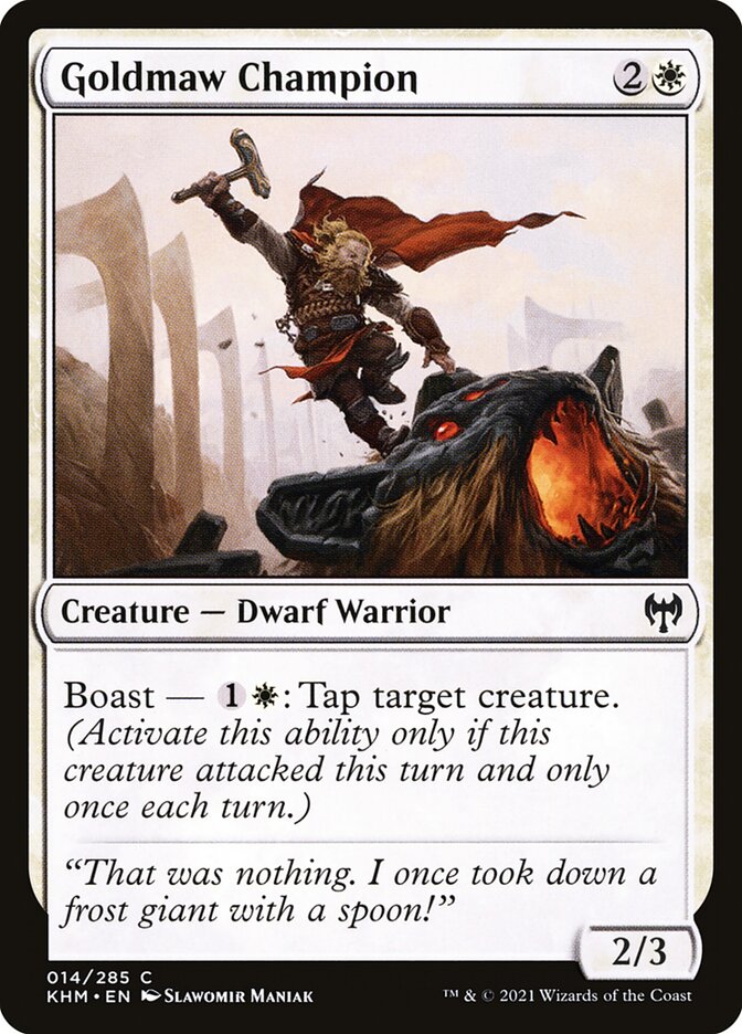 Goldmaw Champion - Foil