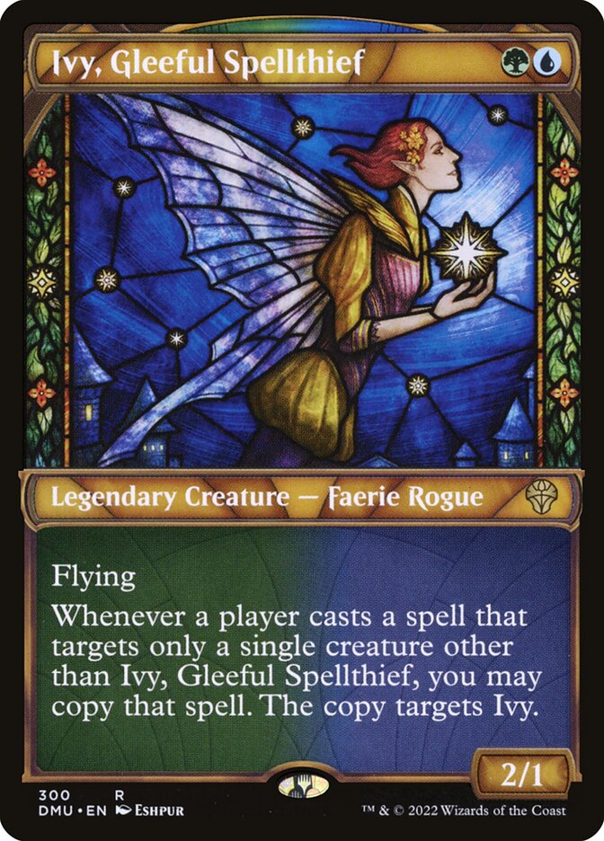 Ivy, Gleeful Spellthief - Showcase - Foil