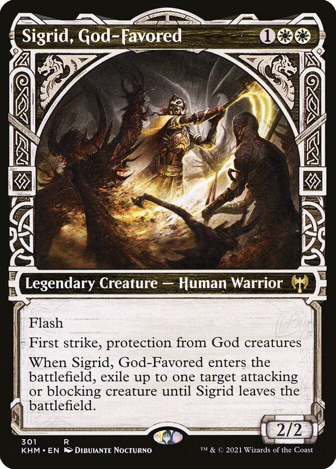 Sigrid, God-Favored - Showcase - Foil