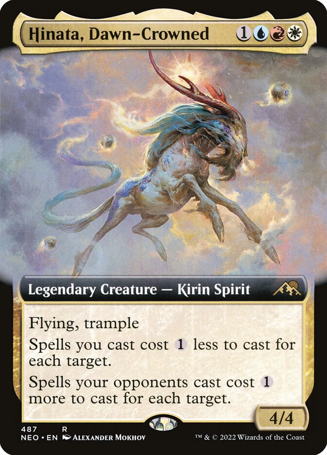 Hinata, Dawn-Crowned - Extended Art - Foil