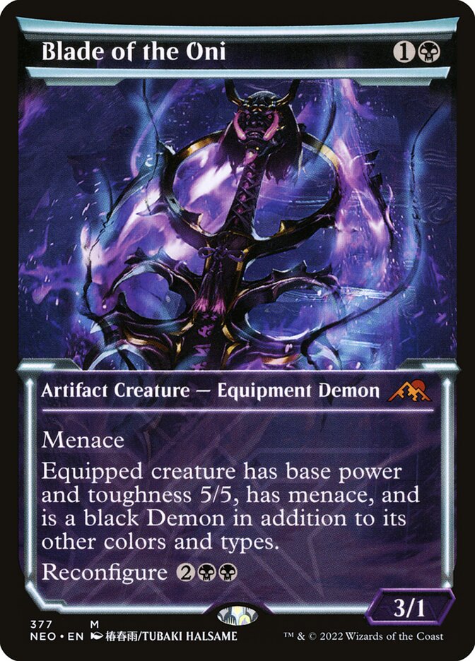Blade of the Oni - Showcase - Foil