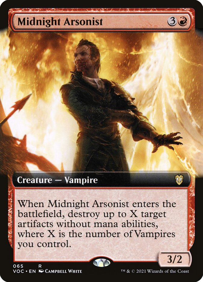 Midnight Arsonist - Extended Art