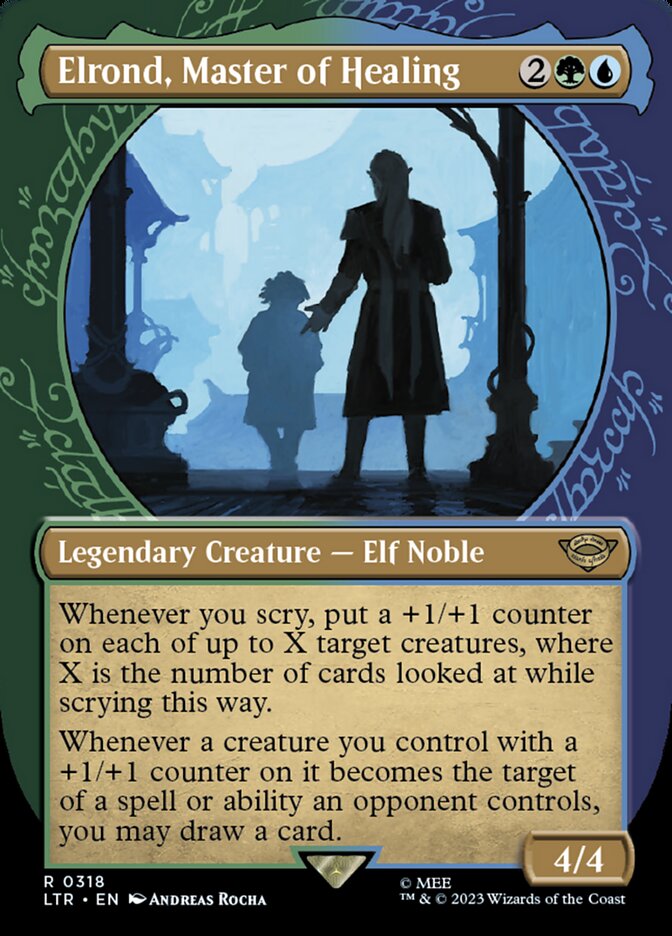 Elrond, Master of Healing - Showcase - Foil