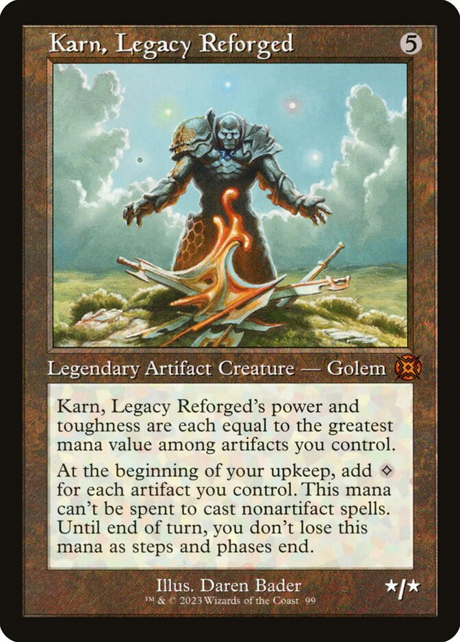 Karn, Legacy Reforged - Showcase - Foil