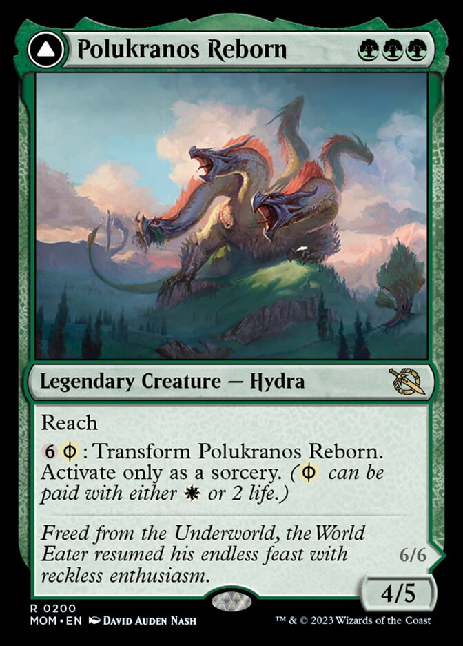 Polukranos Reborn // Polukranos, Engine of Ruin - Foil