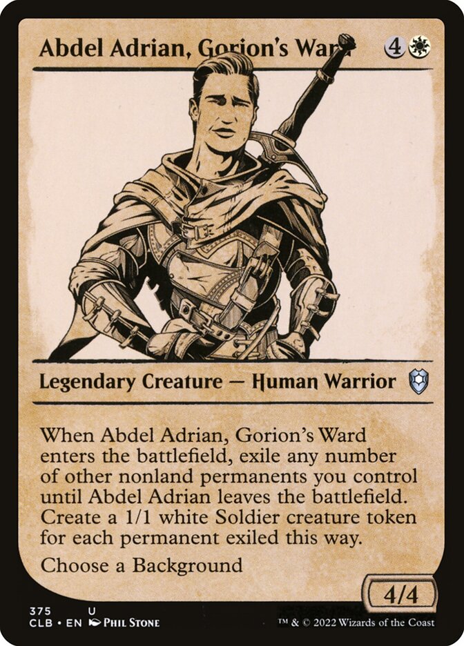 Abdel Adrian, Gorion's Ward - Showcase