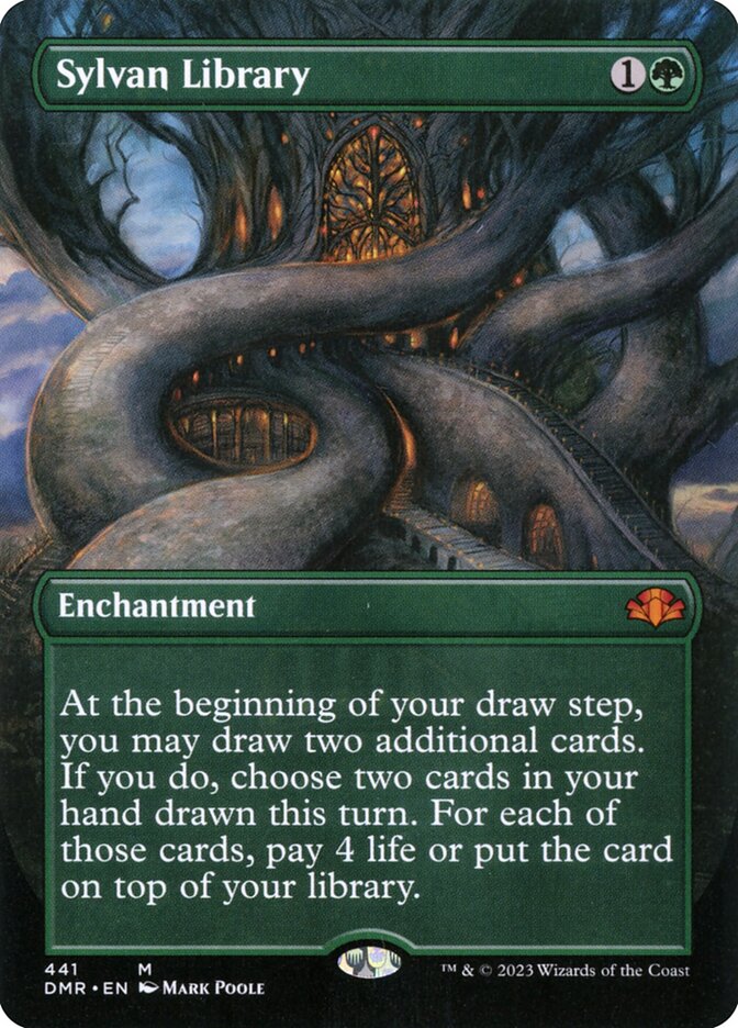 Sylvan Library - Borderless - Foil