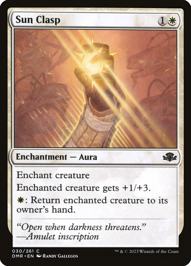 Sun Clasp - Foil